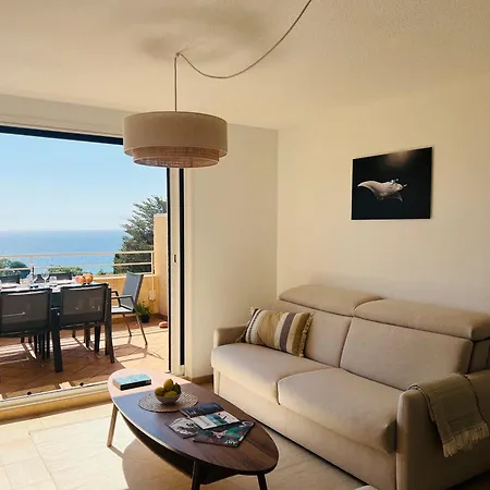 Le Soleil Bleu - Calme, Terrasse Et Vue Apartamento *