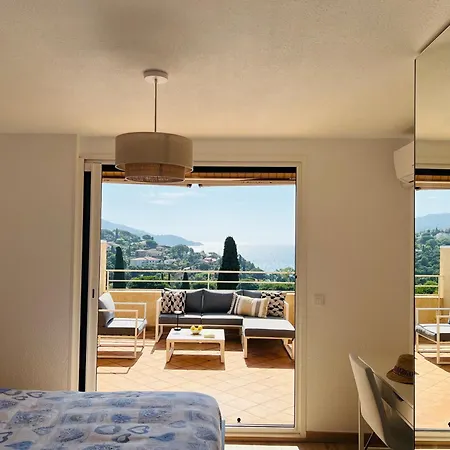 Le Soleil Bleu - Calme, Terrasse Et Vue Apartment