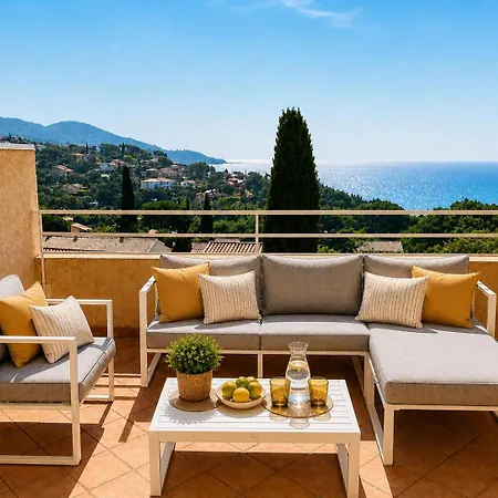 Lägenhet Le Soleil Bleu - Calme, Terrasse Et Vue *