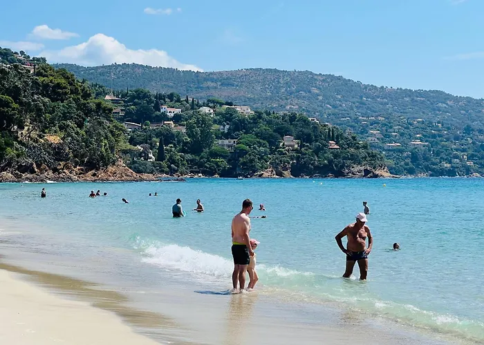 Le Soleil Bleu - Calme, Terrasse Et Vue Διαμέρισμα Le Lavandou